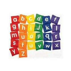 Multicolor Uppercase Lowercase Educational Alphabet Cushions
